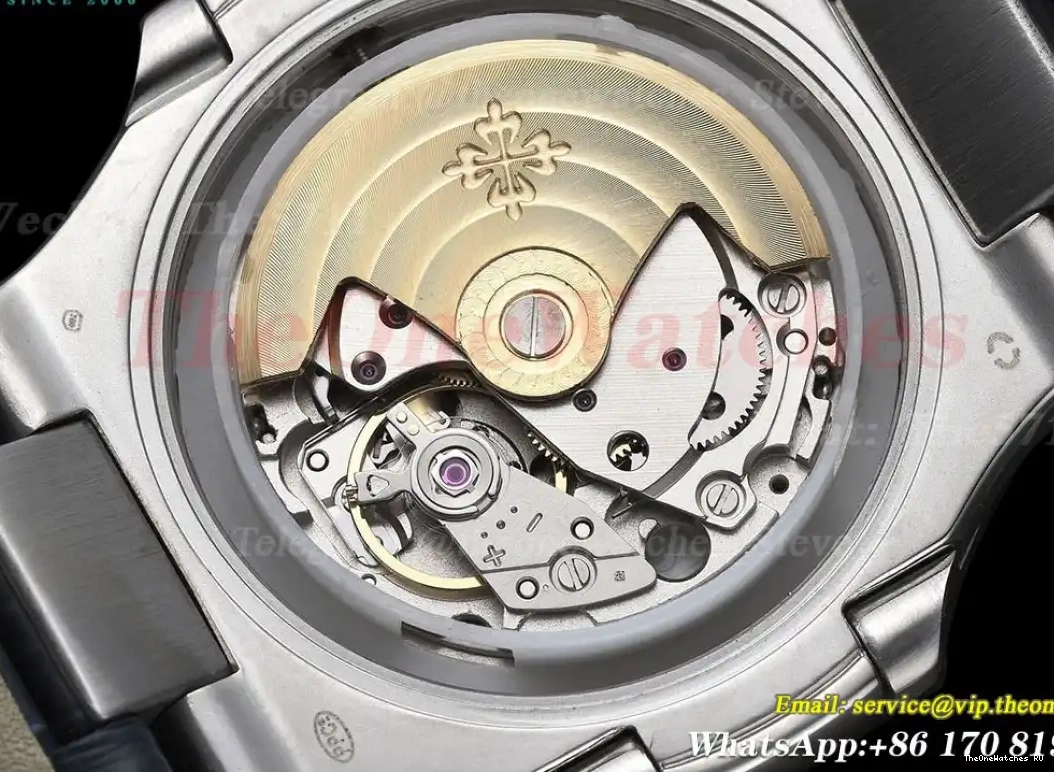 SS Dial Nautilus Blue MY8215 40mm LE GDF 0517